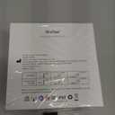 Wellue O2Ring-S Oxygen Monitor with Vibration Reminder, Bluetooth Pulse Oximeter Tracks SPO2 and Pulse Rate, 24 hrs Battery Life, 4*10 Hours Built-in Memory, Rechargeable Pulse Ox with Free PC & APP