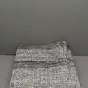 GarveeHome Modern Geometric Area Rug 5x7 Distressed Bordered Rug Washable Non Slip Floor Carpet Non Shedding Thin Rug, Soft Low Pile Rug, Contemporary Gray Rug for Dining Room, Living Room (Grey)