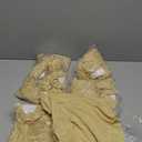 Peomeise Stretch Spandex Folding Chair Cover for Wedding Party Dining Banquet Event (Champagne,6pcs)