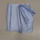 2 Pack 100% Pure Silk Pillowcase for Hair and Skin, Both Sides Mulberry Silk Pillowcases with Hidden Zipper, Cooling Pillowcase 19 Momme, 600 Thread Silk Pillow Cases Standard Size, Light Blue