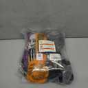 Halloween Decorations,3 Pack Halloween Hanging Skeleton Ghosts with Lighted Up Eyes, Scary Colourful Cloth Grim Reapers for Indoor, Outside Yard Lawn, Haunted House Prop, Party Supplies