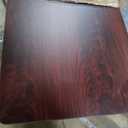 Flash Furniture Glenbrook 30'' x 48'' Rectangular Table Top with Black or Mahogany Reversible Laminate Top