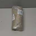 Smiry Round Picnic Tablecloth, Waterproof Elastic Fitted Table Covers for 57" - 68" Tables, Wipeable Flannel Backed Vinyl Tablecloths for Camping, Indoor, Outdoor, Color Beige