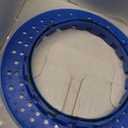 LEKEYE Shower Drain Hair Catcher/Shower Drain Cover/Drain Protector for Pop-Up & Regular Drains (Blue)