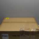 Tripamin XXL Stainless Steel Litter Box with High Sides 26"x18"x12" Extra Large Metal Litter Box for Big Cats & Multiple cat, Jumbo Top Entry Litter Pan with lid (Black, XX-Large)