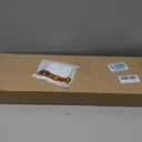 LEVOLOR Basics 2 Faux Wood Horizontal Blinds for Indoor Windows, 35 W x 72 H, Cordless Light Filtering Window Shade, White