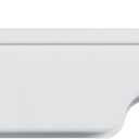 Smart Choice 240337901 Middle Shelf Refrigerator Door Bin White, Impact Resistant Freezer Replacement Compatible with Frigidaire 240337904 240337905, Fits Select Frigidaire & Kenmore Models