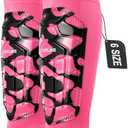 Soccer Shin Guards Kids Youth, Ski Shin Guard Sleeves for Boys Girls Adults Men Women, Protective Soccer Equipment for 2-18 Years Old Boys Girls, High Impact Resistant Breathable Comfortable