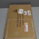 Flickering Flameless Candles Battery Operated with Remote and 2/4/6/8 H Timer Plexiglass Led Pillar Candles Pack of 9 (D2.3 xH5.5 6.5" 7.5") with Realistic 3D Wick Candles for Home Decor(Red)