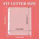 900 Pack Sheet Protectors 8.5 x 11 inch Clear Page Protectors for 3 Ring Binder, Plastic Sleeves for Papers, Document