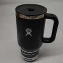 Hydro Flask 32 Oz Travel Tumbler with Handle, Lid and Straw - Insulated Stainless Steel in Black