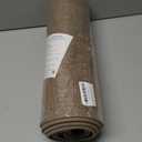 YIHOUSE Brown Bathroom Rug Sets 4 Piece, Dark Beige Absorbent Bath Mat for Bath Room Non Slip Washable,Bathroom Mat Quick Dry, Thin Bath Rug Set for Toilet and Floor