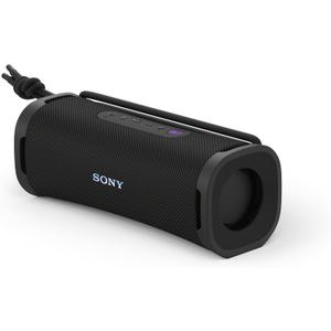Sony ULT Field 1 Waterproof Portable Bluetooth Speaker, Enhanced Bass, 12h Battery, IP67 Rated Dustproof Shockproof Rustproof, Detachable Strap (SRSULT10B), Black