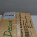 Laptop Desk for Bed Height Adjustable, Lap Bed Table with USB/Storage Drawer/Cup Holder/Tablet Stand/Book Shelf, Foldable Breakfast Tray Portable for Reading Writing, Sofa & Floor, Light Stone Texture