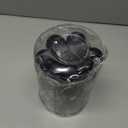 Lulu Home Halloween Hanging Ornaments, 34 Count 1.57" Pre-Strung Plastic Balls, Shatterproof Barrel Packed Balls for Holiday Party Wreath Tabletop Tree Decorations, Black