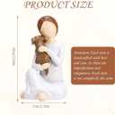 Dog Memorial Gifts for Loss of Dog, Pet Sympathy Mom Gifts for Women, Dogs Passing Away Remembrance Decor, Angel Figurines