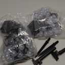 2-Pack 64FT 100 LED Crystal Globe Solar Christmas String Lights Outdoor, Waterproof Solar Lights for Outside, 8 Lighting Modes Christmas Decorations for Garden Yard Porch Wedding Patio(Warm White)