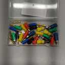 MECCANIXITY 20 Pcs 2mm Banana Plugs, 10A 6mm OD 26.5mm Length Speaker Wire Cable Plugs Connectors, Banana Jack Connector for Speaker Wire Audio Cable, 5 Colors