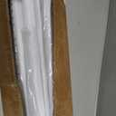 Extra Long Tension Curtain Rod No Drill Adjustable 51-148In,White