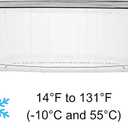 48oz RPET Clear Hinged Lid Deli Container -200Pcs