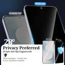 (3+2 Pack) 28 Privacy Screen Protector for Samsung Galaxy S26 + Camera Lens Protector, 9H Shatterproof, Anti-Peep, Bubble-Free, Case Friendly