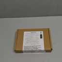 Amazon Basics Euro Bar Cabinet Handles, Drawer Pulls, 5.38-inch Length, 3-inch Hole Center, 1/2-inch Diameter, Matte Black, 10-Pack, AB1500-FB-10