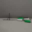 WH16X26911 WH16X26910 Washer Suspension Rod for GE GTW335ASN2WW GTW335ASN1WW GTW460ASJ4WW GTW465ASN1WW GTW680BSJ3WS GTW685BSL1WS Washing Machine Replace WH16X24144 WH16X24145