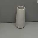 12 Inch Tall Premium Quality Ceramic Vase | Flower Vase for Home Decor | Farmhouse Decor, Desk Decor, Modern Decor, Aesthetic Room Decor, White Vase for Bohemian Decor, Pampas Vase, White