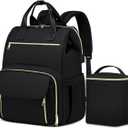 RUCYEN Breast Pump Backpack, Large Backpack Compatible for Spectra S1, S2 Medela for Mom, Water Resistant 15.6 inch Laptop Bag for Work Travel 2 Pack