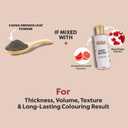 Mina ibrow Hair Color Refill Pack Medium Brown|Natural Spot coloring and Professional Hair Tinting Powder, Water and Smudge Proof | No Ammonia, No Lead with 100% Gray Converge