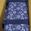 American Mahjong Game Set, Portable Carrying Bag,Acrylic 160 Tiles,Western Mahjong Tiles Set,Complete Ma Jong Set (Blue)