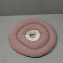 Comfortable Adjustable Soft Dog Cone Alternative After Surgery - Elizabethan Donut Collar for Cats, Medium & Small Dogs - Different Sizes (S(Neck Girth:3.1-9.4" Height:5.0-6.4"), PINK)