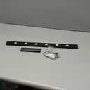 TINTINDOC 22''Wireless LED Picture Light Battery Rechargeable 6000mAh Full Metal,Painting Light for Wall with Remote Control,3 Lighting Dimmable Timer Off, Art Light for Display Wall Picture, 400LM (Black)