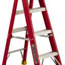 Louisville Ladder 4-Foot Fiberglass Step Ladder, 300-Pound Load Capacity, Type IA, L-3016-04