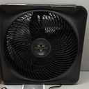 Vornado Model 80 High Velocity Electric Box Fan with Removable Grille, 5 Speed Settings, Powerful Airflow, Whole Room Air Circulation, Targeted Cooling, Cord Storage, Durable Floor Fan, Ice White