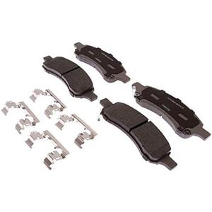 ACDelco Silver 14D1169ACHF1 Ceramic Front Disc Brake Pad Set with Clips