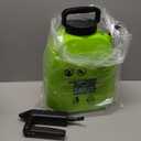 Battery Powered Backpack Sprayer 2.6Gallon, Electric Sprayer with 3-Adjustable Sprayings, Battery Indicator, 5 Nozzles, 41" Retractable Wand, Rechargeable Garden Sprayer for Weed, Lawn&Yard