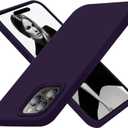 Cordking Designed for iPhone 15 Pro Max Case, Silicone Ultra Slim Shockproof Phone Case with [Soft Anti-Scratch Microfiber Lining], 6.7 inch, Purple