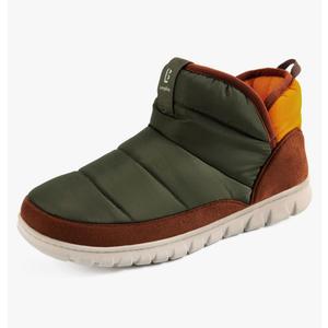 LongBay Mens Bootie Slippers with Memory Foam Indoor Outdoor Warm House Shoes Sport Lounge Camping Boots 44-45