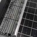 Solar Bug Zapper Outdoor, PhatroyYee Mosquito Zapper 4500V, Waterproof Portable Fly Zapper, Rechargeable Electric Mosquito Killer, Cordless Fly Insect Mosquitos Trap for Patio Yard Home Garden Camping (Black)