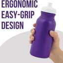 Fun Express 20 oz. Purple Plastic Water Bottles - 50 Pieces