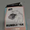 Tomee Rumble Pak for Nintendo 64 – N64 Controller Force Feedback Vibration Accessory, Plug and Play, Compatible Games Only