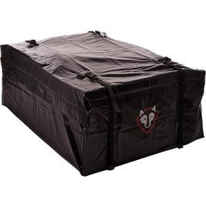 Rightline Gear Ace 2 Weatherproof Rooftop Cargo Carrier for Top of Vehicle, Attaches With or Without Roof Rack, 15 Cubic Feet, Black
