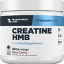 Transparent Labs Creatine HMB - 30 Servings, Black Cherry (BBD: 07/2028)