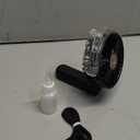 SWEETFULL Misting Fan Portable - 180 Foldable Handheld Personal Fan with Mist Spray, 3 Speeds, 30ml Water Tank, USB Rechargeable for Travel, Outdoors, Makeup, Camping, Home, and Office Use (Black)