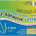 Pacon Self-Adhesive Letters, 2", Blue, Pack Of 159