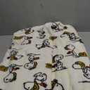 Berkshire Blanket Peanuts® VelvetLoft® Cute Character Snoopy Plush Blanket,Peanuts Red Baron 80x45"