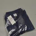 GAP Boys' Long Sleeve Flannel Button-Down Shirt (Blue)