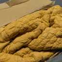 Bedsure King Quilt - Honey Ginger Bedspread King Size & Lightweight Comforter, Boho Coverlet with Clover Pattern, Ultra Soft All-Season Bedding, 106 x 96 Inches | Stitch-Free Quilting, Ultra Soft, Lightweight, Machine Washable, Pet-Friendly