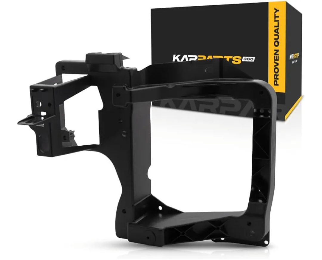 KarParts360 For Jeep Cherokee 2014 15 16 17 2018 Headlight Mounting Panel Driver Side | Replacement For CH1221122 | 68227483AA